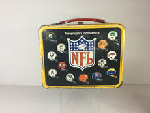 Load image into Gallery viewer, NFL Metal Lunch Box w/ Thermos