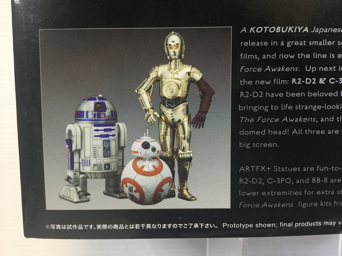 R2-D2 & C-3PO w/ BB-8 1/10 scale pre-painted model kit – I Had 