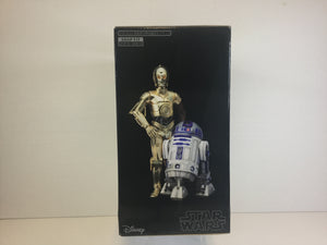 R2-D2 & C-3PO w/ BB-8   1/10 scale pre-painted model kit