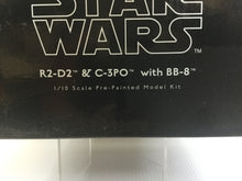 Load image into Gallery viewer, R2-D2 &amp; C-3PO w/ BB-8   1/10 scale pre-painted model kit